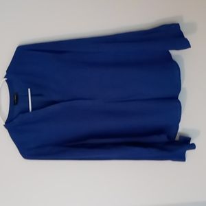 Women's royal blue blouse